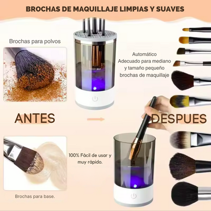 Limpiador de brochas de maquillaje MagicClean.